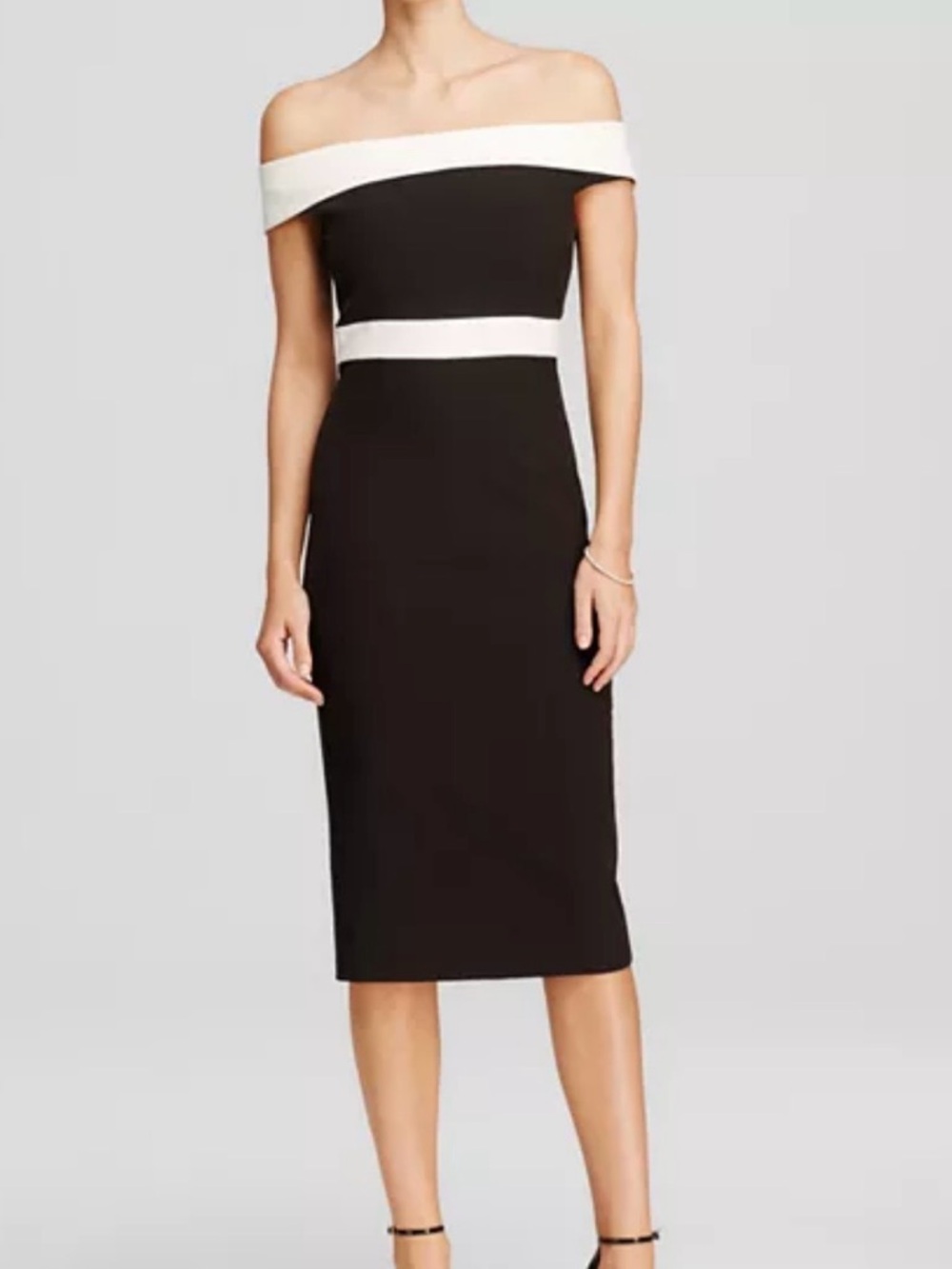 Bardot Black & White Dress XS |